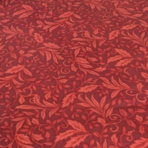 Autumn Leaves By Jackie Robinson For Benartex - Red