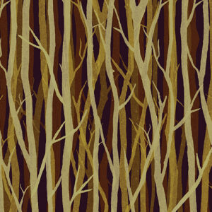 Into The Woods Ii By Kanvas Studio For Benartex - Dark Brown
