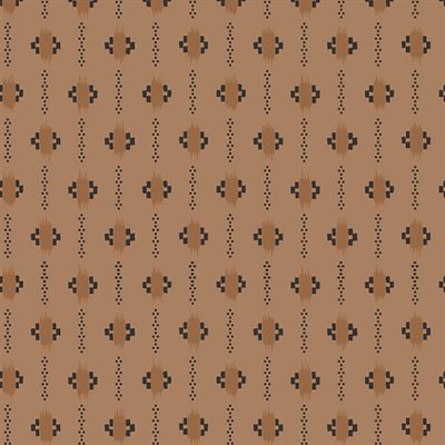 Family Roots By Legacy Paterns Co. For Rjr Fabrics - Brown Sugar