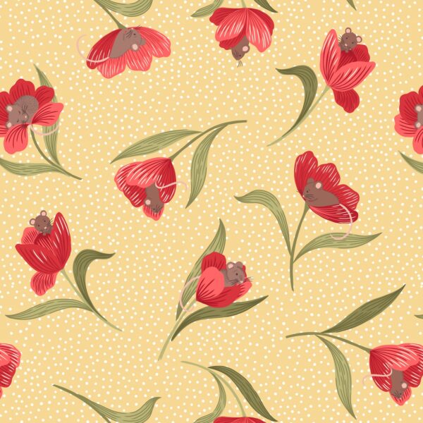 Tulip Fields By Lewis & Irene - Yellow