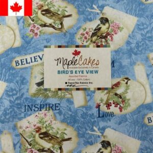 Bird's Eye View Assortment Maple Cakes - 40 Pcs./ Packs Of 4