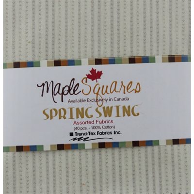 Spring Swing Maple Squares - 40 Pcs./Packs Of 12