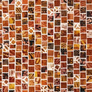 Mosaic Masterpiece Digital By Hoffman - Rust