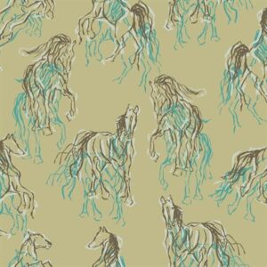 Wild Horses By Rjr Studio For Rjr Fabrics - Secret Meadow