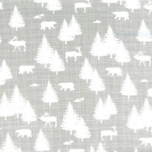 True North 2 By Kate & Birdie Paper Co. For Trendtex - Grey