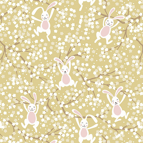 Bunny Hop By Lewis & Irene For  - Yellow