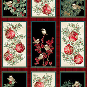 Winter Elegance Panel By Jackie Robinson For Benartex - Multi - Panel