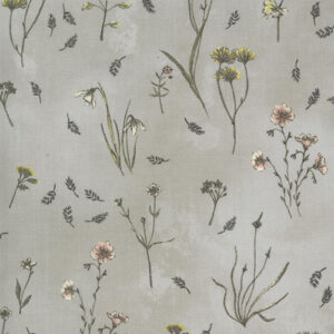 Botanicals By Janet Clare For Moda - Vintage Grey