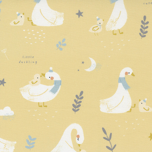 Little Ducklings By Paper And Cloth For Moda - Mustard