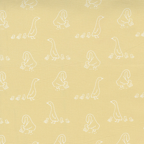 Little Ducklings By Paper And Cloth For Moda - Mustard