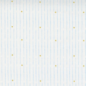 Little Ducklings By Paper And Cloth For Moda - White - Blue