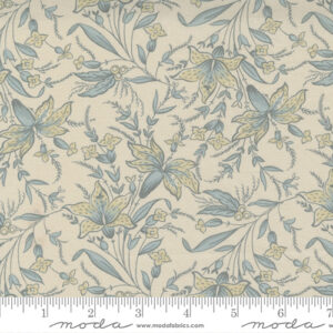 Regency Somerset Blues By Christopher Wilson Tate For Moda - Shadow White - Parma Gray