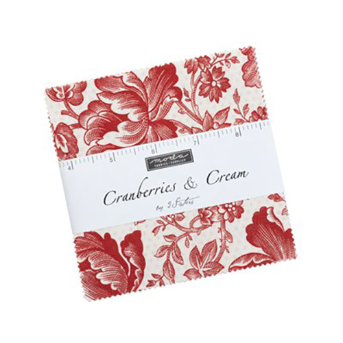 Cranberries And Cream Charm Pack By Moda