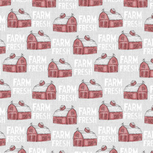 Farm Fresh By Jessica Flick For Benartex - Light Grey