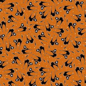 Halloween Party By  Kanvas Studio For Benartex - Digital Print - Orange