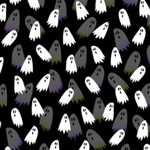 Halloween Party By  Kanvas Studio For Benartex - Digital Print - Black