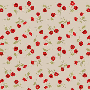 Poppies By Lewis & Irene - Natural