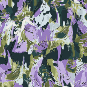 I Must Have Flowers By Rjr Studio For Rjr Fabrics -  Dark Forest