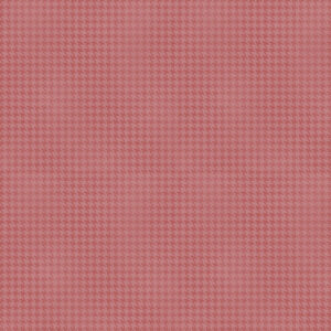 Blushed Houndstooth By Cheryl Haynes  For Benartex -Coral