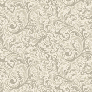 Evelyn's Etched Tulips By Jackie Robinson For Benartex - Taupe