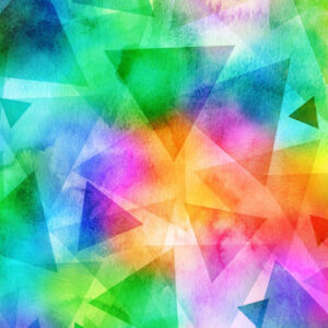 Painted Prism By Hoffman - Digital - Rainbow