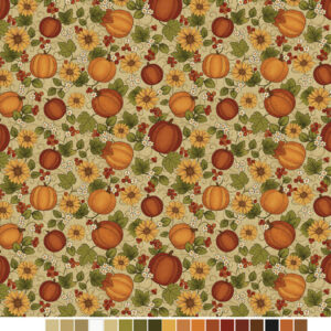 A Wooly Autumn By Cheryl Haynes For Benartex - Tan