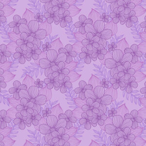Judy's Bloom By Eleanor Burns For Benartex - Purple