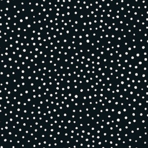 Happiest Dots By Rjr Studio For Rjr Fabrics -  Black