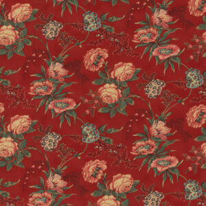 Kate's Garden Gate 1830-1860 By Betsy Chutchian For Moda - Red