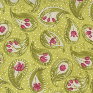 Tulip Tango By Robin Pickens For Moda - Chartreuse