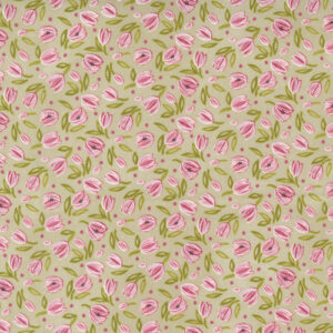 Tulip Tango By Robin Pickens For Moda - Washed Linen