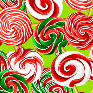 Sweet Holidays By Kanvas Studio For Benartex - Digital - Green