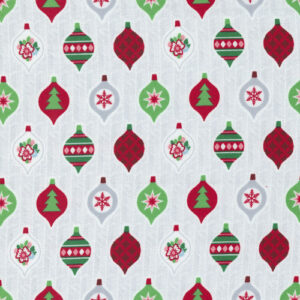 Candy Cane Lane By April Rosenthal For Moda - Snow