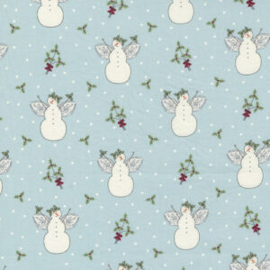 I Believe In Angels By Bunny Hill Designs For Moda - Frosty Morning