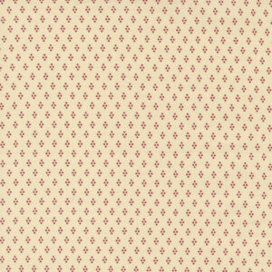 Kate's Garden Gate 1830-1860 By Betsy Chutchian For Moda - Cream - Red