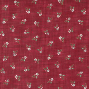 Holly Berry Tree Farm By Deb Strain For Moda - Berry Red