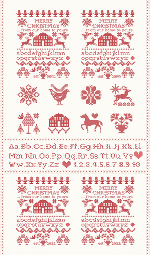 Christmas Stitched By Fig Tree & Co. For Moda - 24
