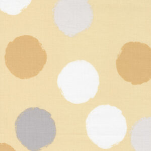 D Is For Dream By Paper + Cloth For Moda - Yellow
