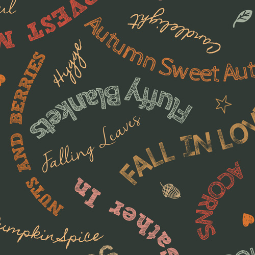 Snuggle Season By Lewis & Irene - Cosy Words On Dark Forest