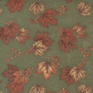 Fall Melody Flannel By Holly Taylor For Moda - Olive