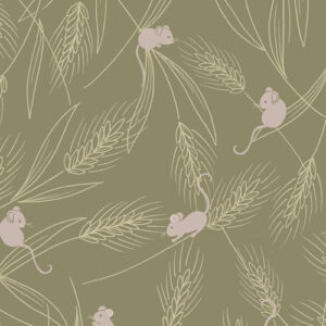 Autumn Fields By Lewis & Irene - Barley Mice On Soft Earth