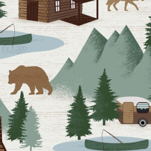 Moose Creek Lodge By Kanvas Studio - Cream
