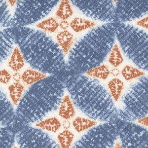 Kawa By Debbie Maddy For Moda - Porcelain - Pacific Blue