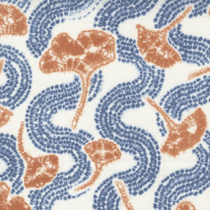 Kawa By Debbie Maddy For Moda - Porcelain - Pacific Blue