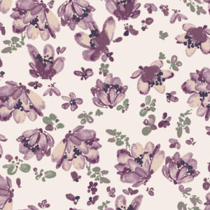 Butterflies In The Garden By Rjr Studio For Rjr Fabrics - Purple Dream