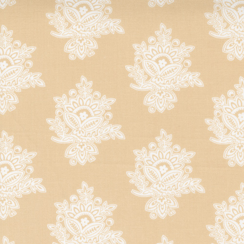 Cinnamon And Cream By Fig Tree & Co. For Moda - Flax