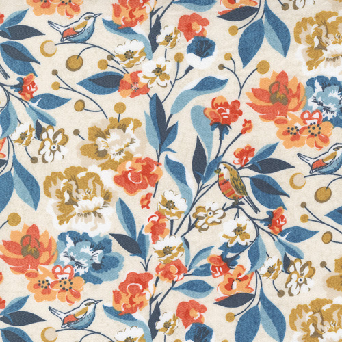 Nutmeg By Basicgrey For Moda - Meringue Nutmeg By Basicgrey For Moda - Meringue