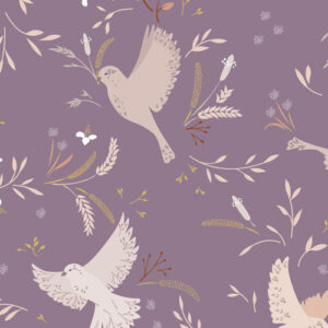 Meadowside By Cassandra Connelly For Lewis & Irene - Meadow Call On Lavender