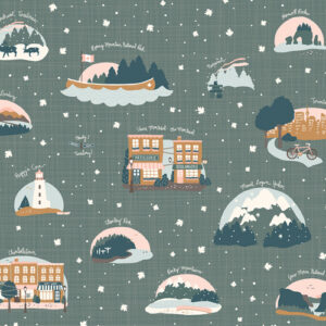 From Far And Wide By Kate & Birdie Paper Co. For Trendtex - Pond