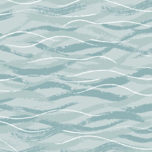 Puffin Bay By Lewis & Irene - Light Blue Sea